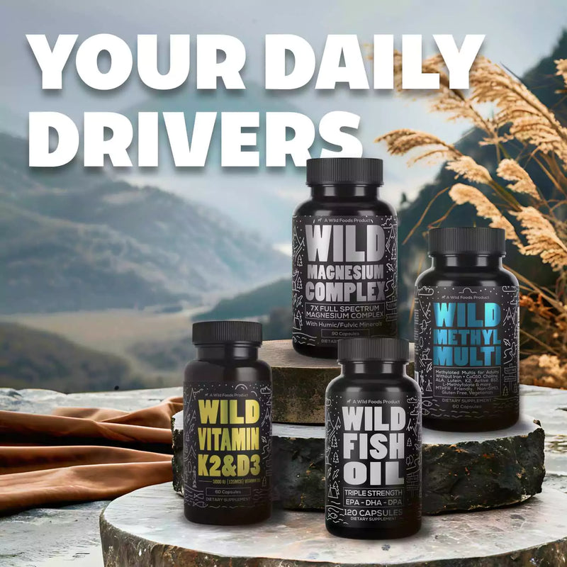 Load image into Gallery viewer, Wild Foods - Daily Driver Kit - Vitamins & Supplements