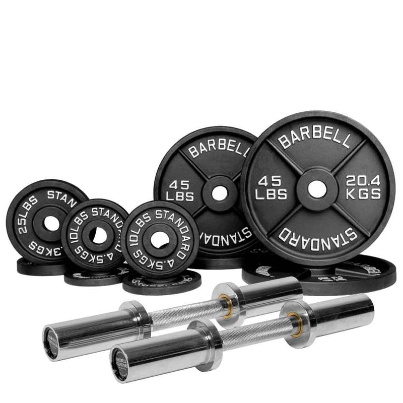 Load image into Gallery viewer, Barbell Standard - Specialty Bar & Weight Set Bundle Builder