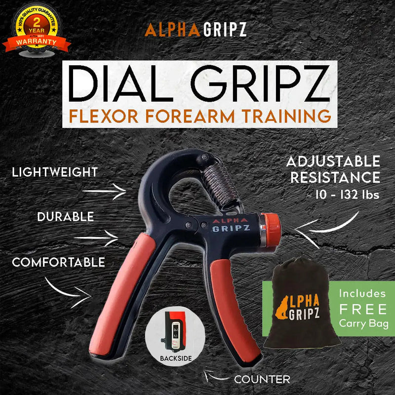 Load image into Gallery viewer, Alpha Gripz - Dial Gripz Solo (Adjustable Hand Gripper)