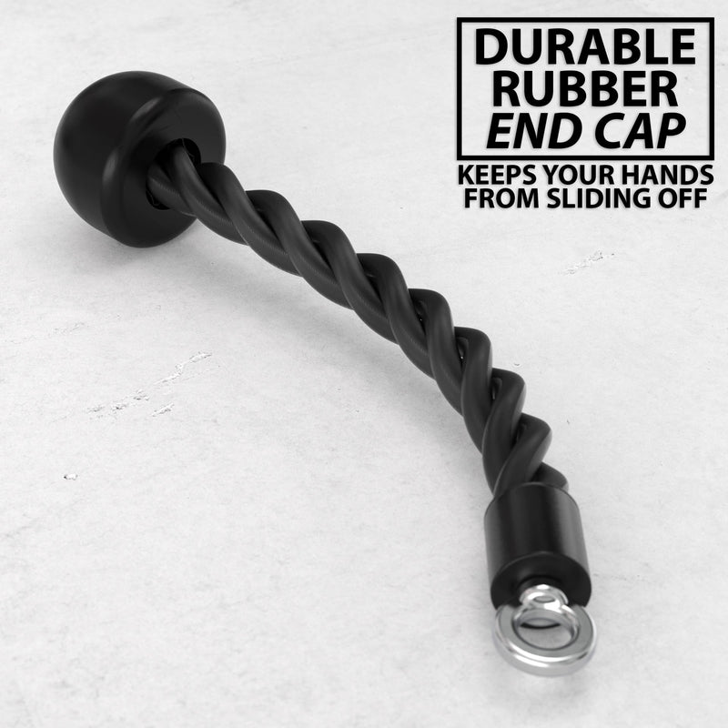 Load image into Gallery viewer, Synergee - Tricep Rope Cable Attachment (Single + Double Ended)