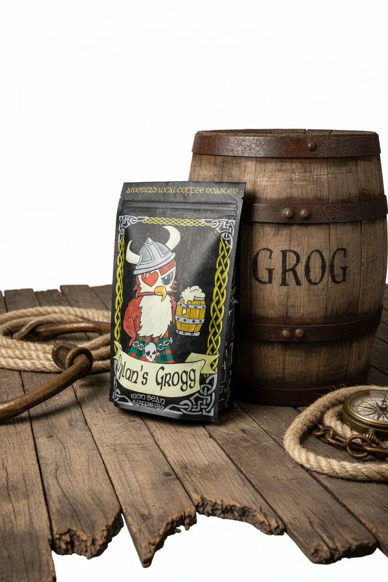 Load image into Gallery viewer, Iron Bean Coffee Company - Dylan's Grogg - Flavored Coffee