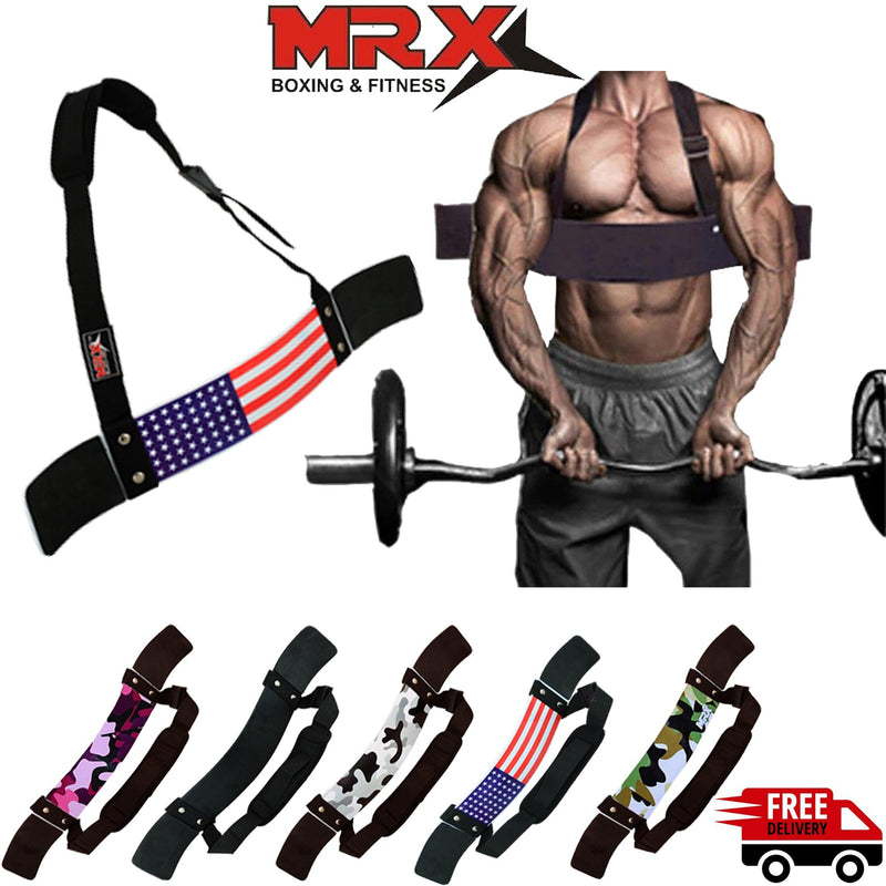 Load image into Gallery viewer, MRX - Arm Blaster Bicep Workouts Black