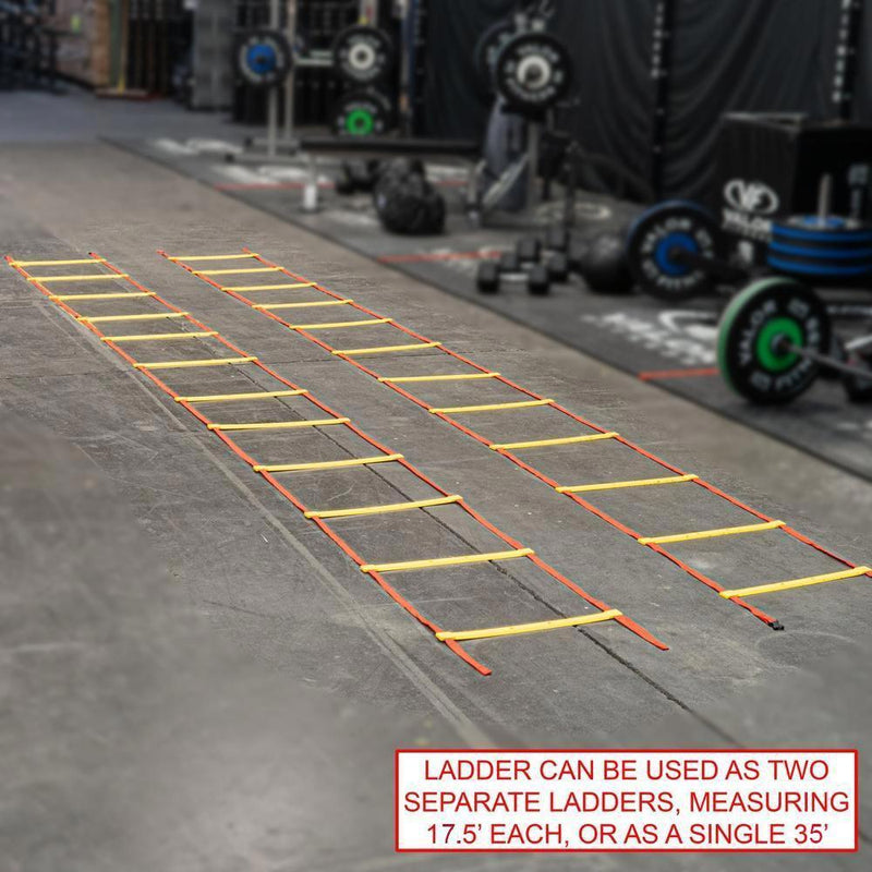 Load image into Gallery viewer, Valor Fitness - Speed Agility Training Ladder 12 Rung Pair