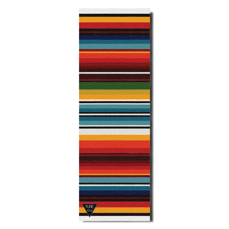 Load image into Gallery viewer, Yune Yoga - Elk Meadow Yoga Mat – 6 mm Extra Thick, Double-Sided Non-Slip, Eco-Friendly PER with Multi-Color Meadow Design | Yune Yoga