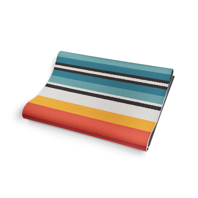 Load image into Gallery viewer, Yune Yoga - Elk Meadow Yoga Mat – 6 mm Extra Thick, Double-Sided Non-Slip, Eco-Friendly PER with Multi-Color Meadow Design | Yune Yoga