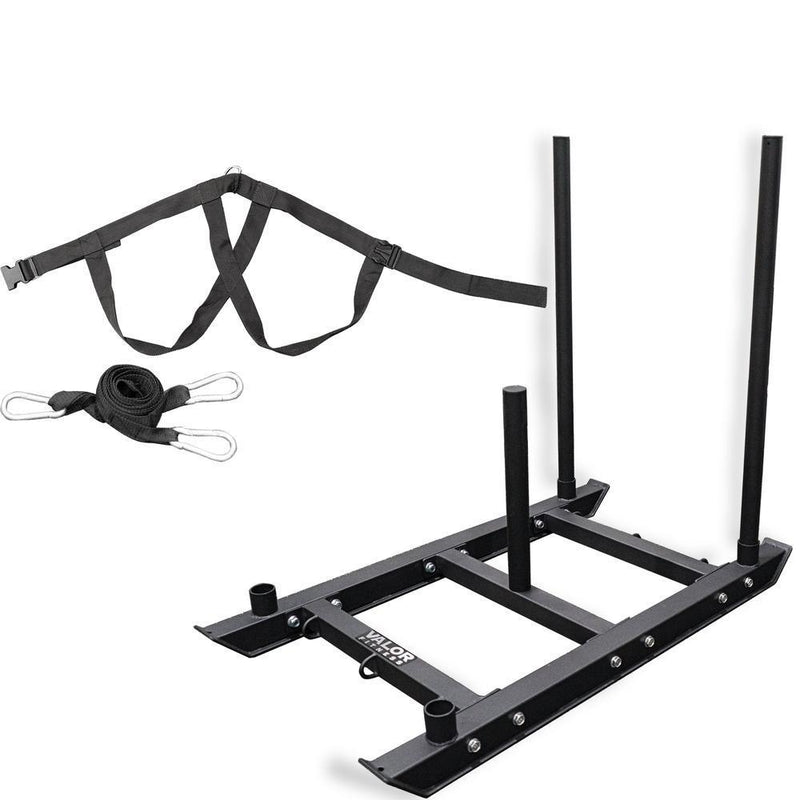 Load image into Gallery viewer, Valor Fitness - Power Sled Push Pull Drag w/ Shoulder Harness