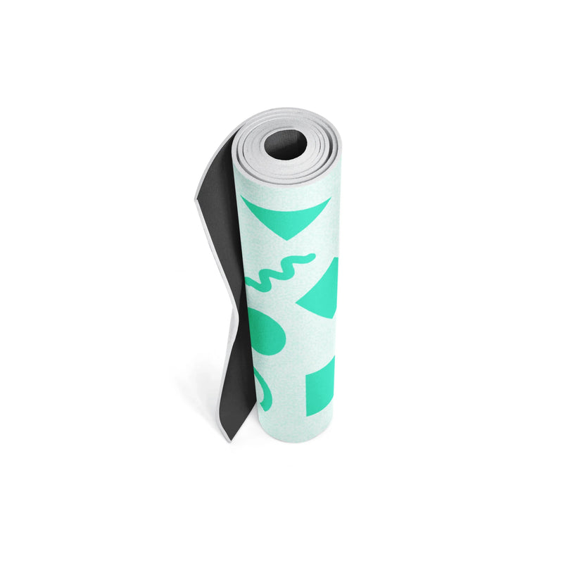 Load image into Gallery viewer, Yune Yoga - Oberon “Forest Flow” Yoga Mat – 6mm Non-Slip, Eco-Friendly (Green)