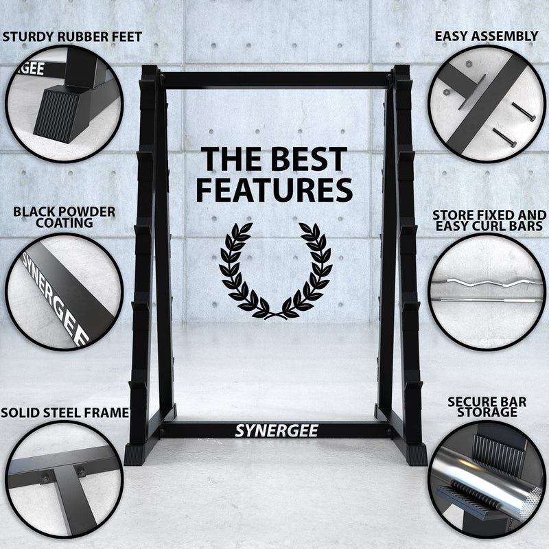 Load image into Gallery viewer, Synergee - Fixed Barbell Storage Rack