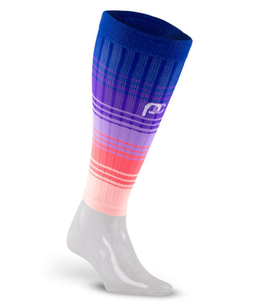 Pro Compression - Calf Sleeves, Florida Skies (Wide-Calf)