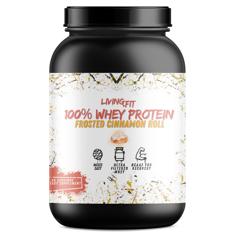 Load image into Gallery viewer, Living.Fit 100% Whey Protein Powder