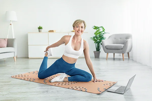 Load image into Gallery viewer, Yune Yoga - CE58 Tan 6mm Non-Slip Yoga Mat | Cushioned Grip, Easy-Clean PER | Yune Yoga
