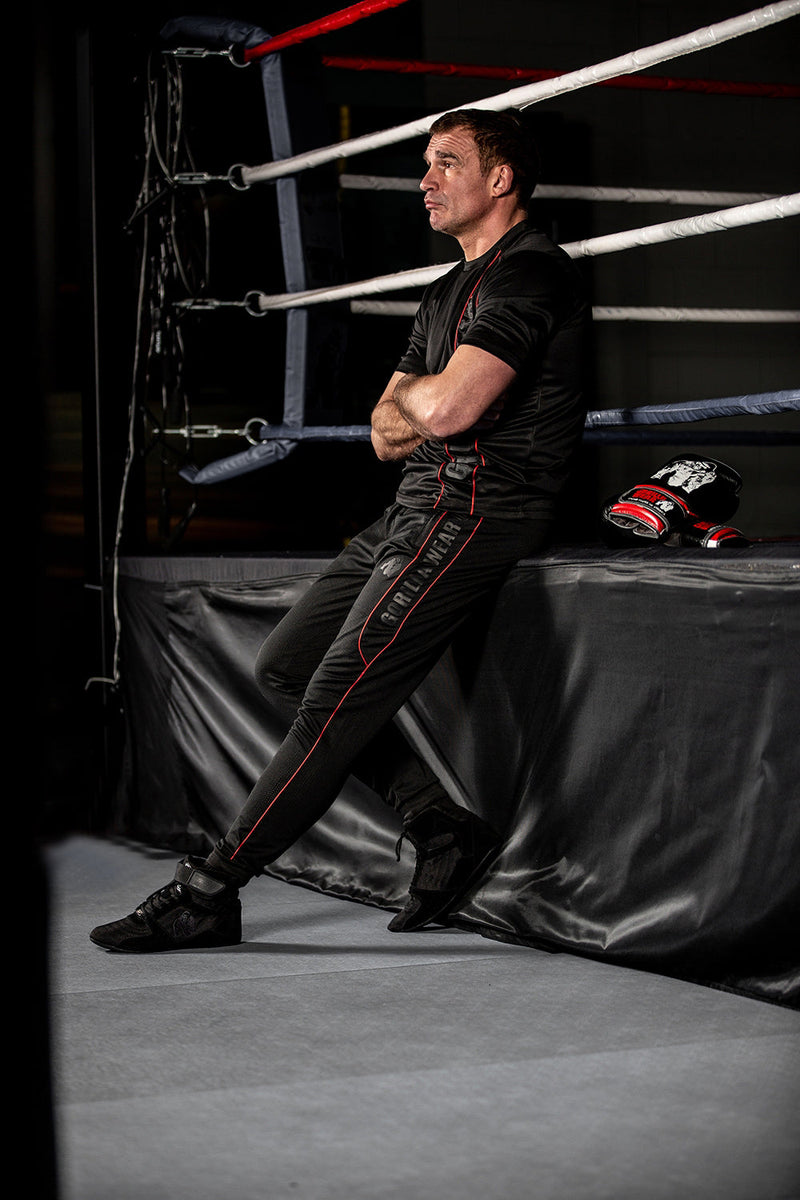 Load image into Gallery viewer, Gorilla Wear - Branson Pants - Black/Red