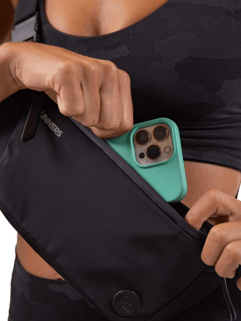 Load image into Gallery viewer, Runner's Athletics - GOTO Blackout Crossbody Bag