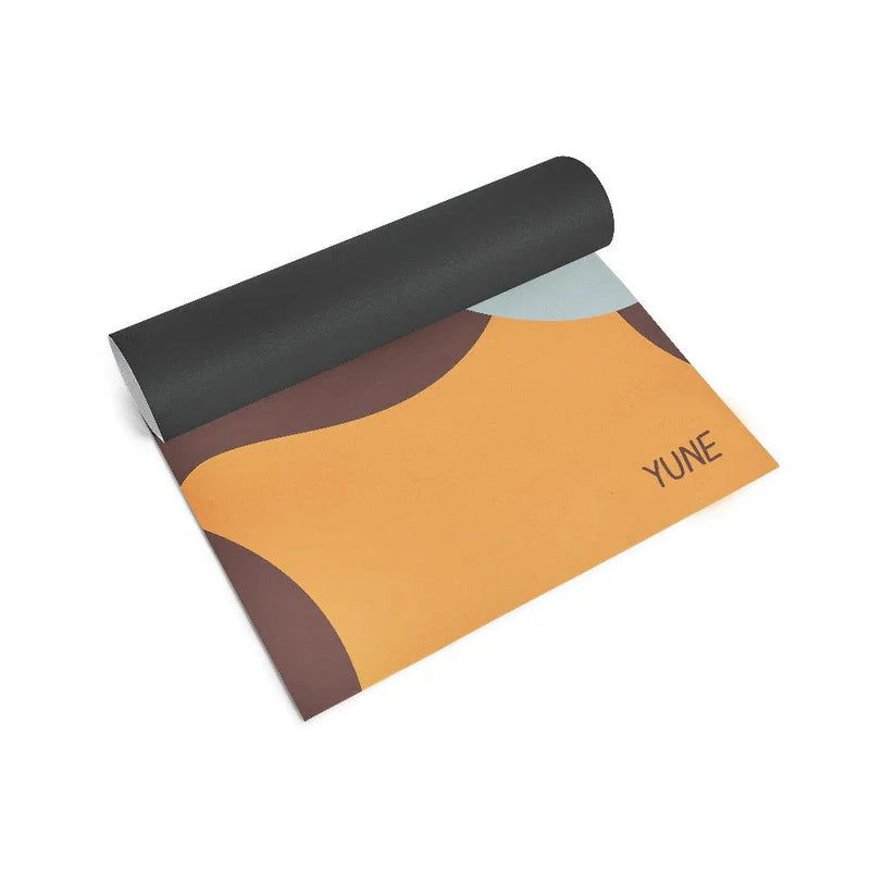 Load image into Gallery viewer, Yune Yoga - Yoga Mat | 6mm Thick | Brown | Non-Slip | Eco Friendly | Yune Yoga | Harper