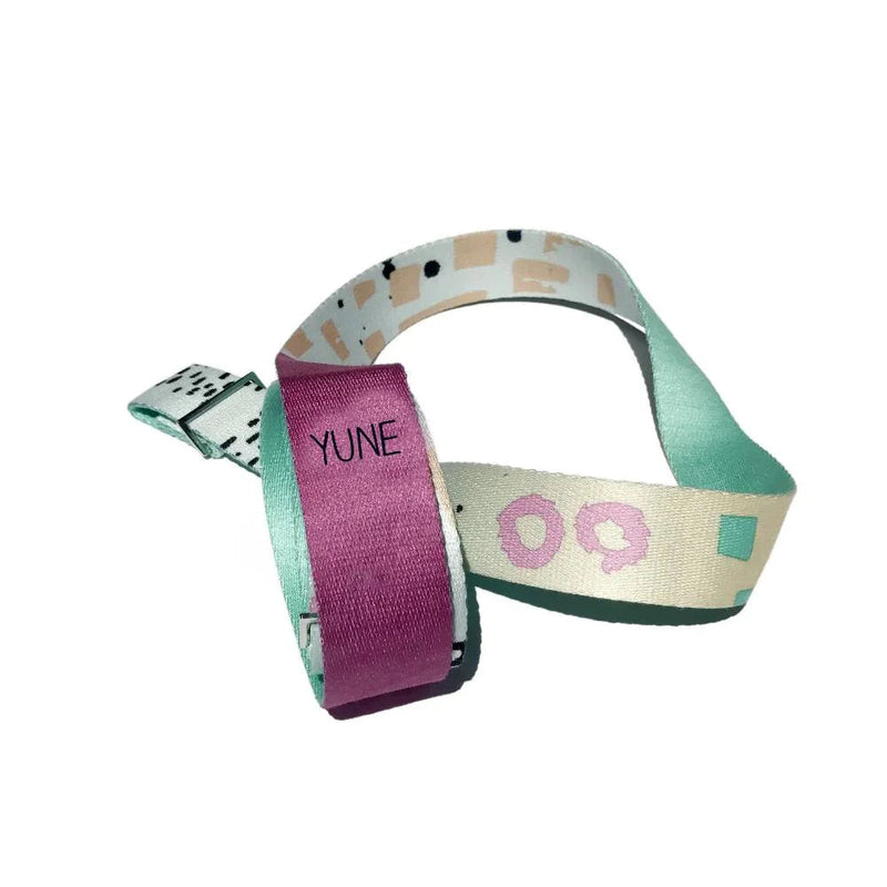 Load image into Gallery viewer, Yune Yoga - Hemlock Yoga Strap – Multicolor Stretching Strap w/ Metal Buckles | Yune Yoga