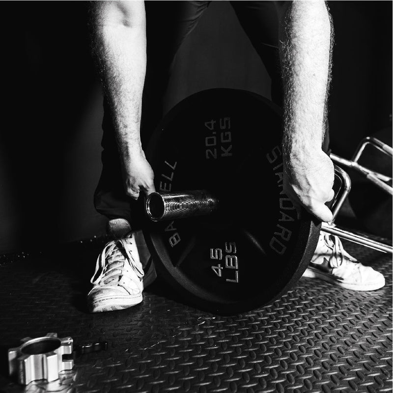 Load image into Gallery viewer, Barbell Standard - Interlocking Foam Gym Mats