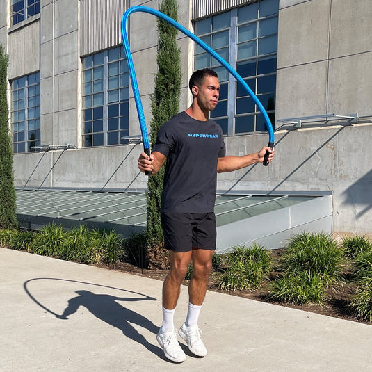 Hyperwear - Weighted Jump Rope – The Heaviest Jump Rope for Intense Workouts