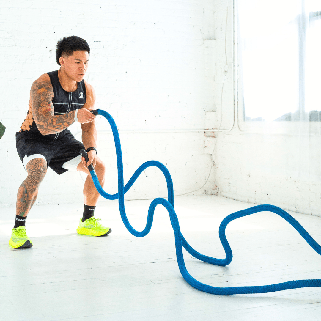 Diy Battle Battle Rope Setup At Home Battle Rope Bells Of Steel USA