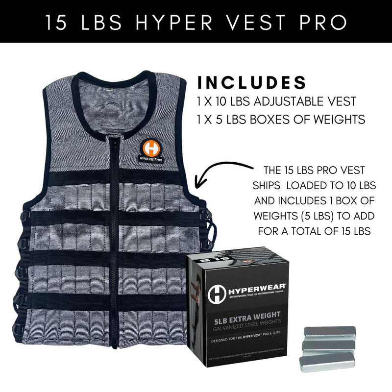 Load image into Gallery viewer, Hyperwear - Hyper Vest Pro Weight Vest | Adjustable, Comfortable, Thin