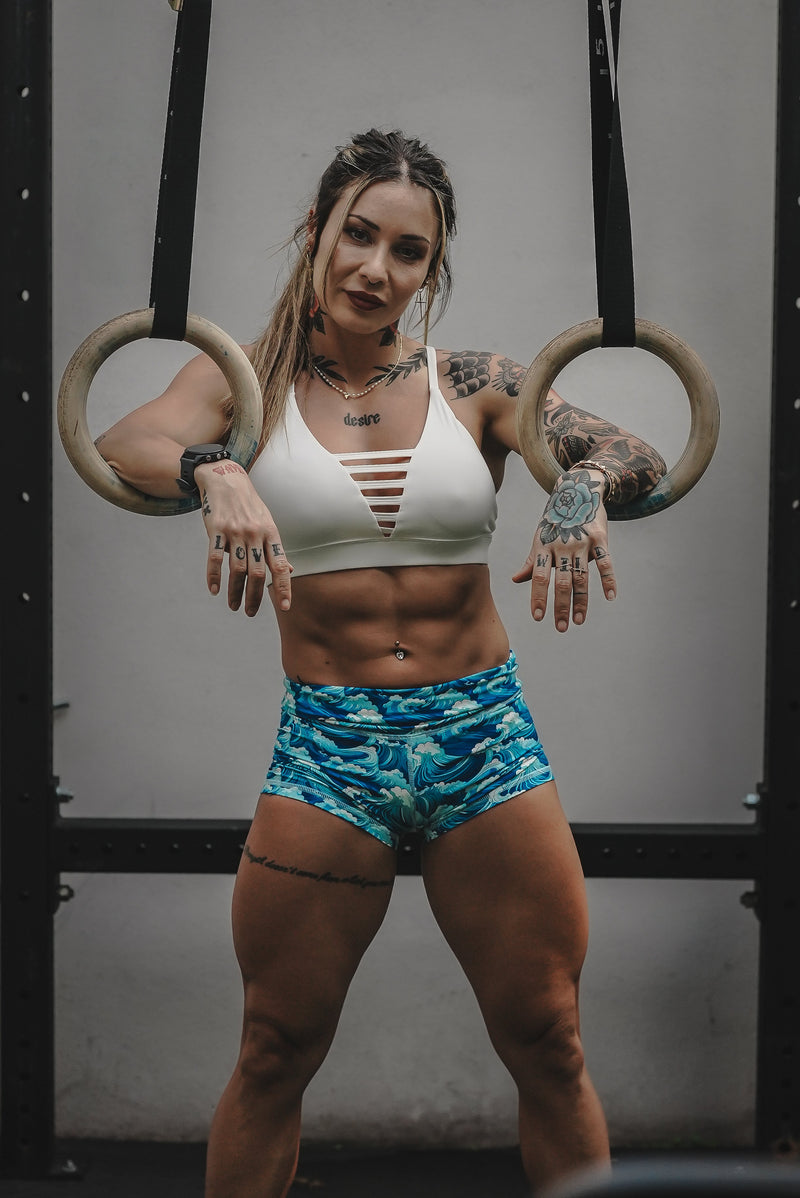 Load image into Gallery viewer, Peachy Athletic - Riptide Squat-Proof Gym Shorts
