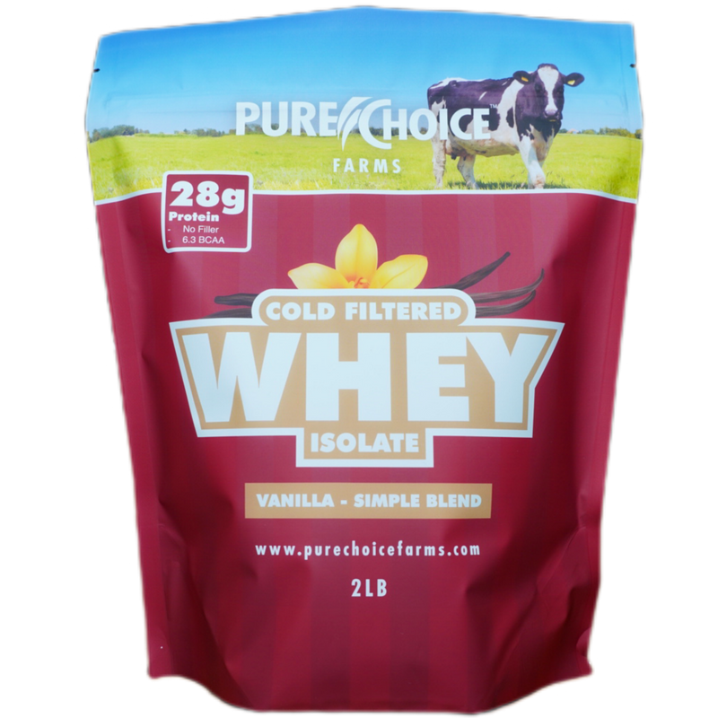 Load image into Gallery viewer, Pure Choice Farms - Whey Protein Isolate with Organic Vanilla