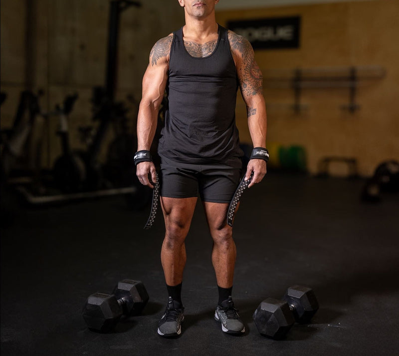 Load image into Gallery viewer, JerkFit - JerkFit Death Straps, Traditional Lifting Straps with Double Sided Skull-Grip