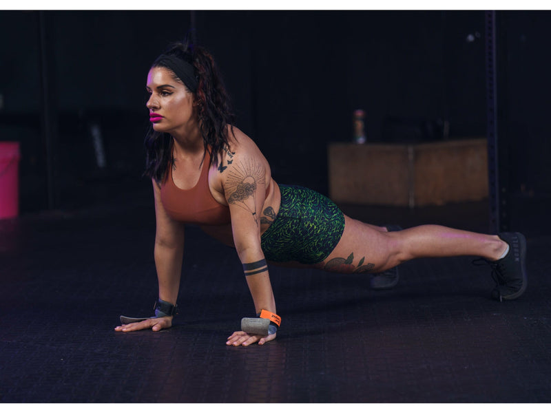 Load image into Gallery viewer, Peachy Athletic - Wild Emerald Squat-Proof Gym Shorts - Unicorn Collection