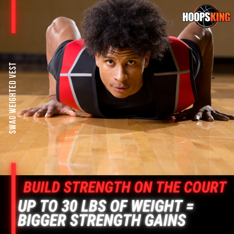 Load image into Gallery viewer, HoopsKing - Swag adjustable neoprene weighted training vest | men women