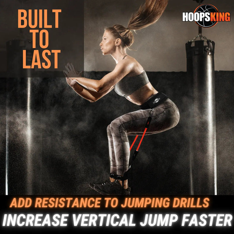 Load image into Gallery viewer, HoopsKing - HoopsKing Vertical Jump Trainer Resistance Bands | Waist to Heels