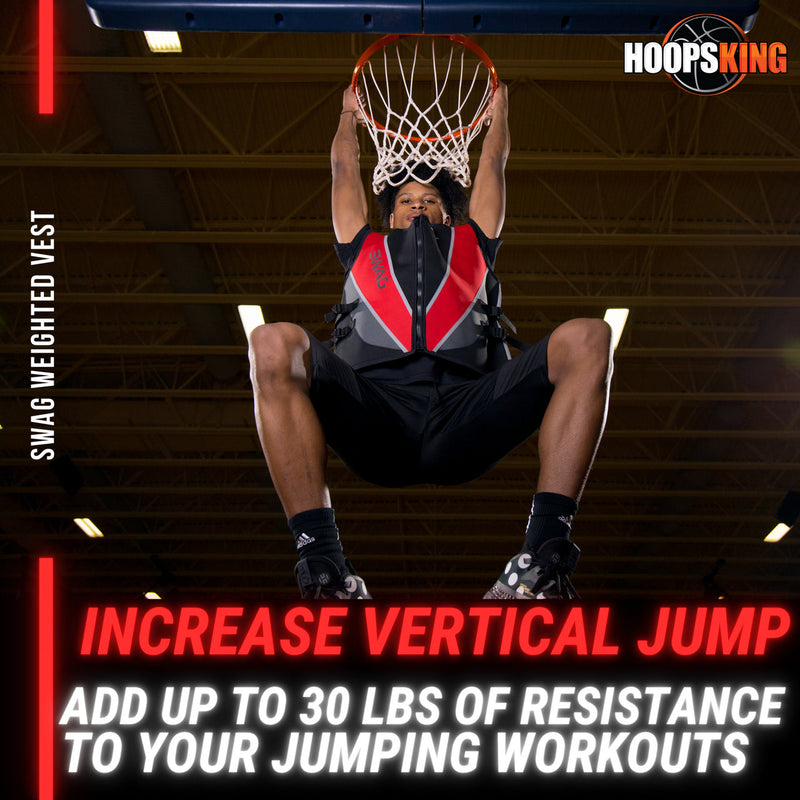 Load image into Gallery viewer, HoopsKing - Swag adjustable neoprene weighted training vest | men women