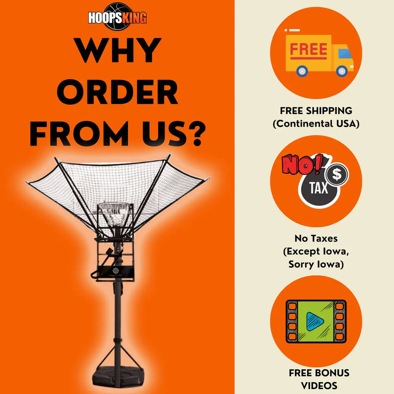 Load image into Gallery viewer, HoopsKing - IC3 Basketball Shooting Machine Rebounder