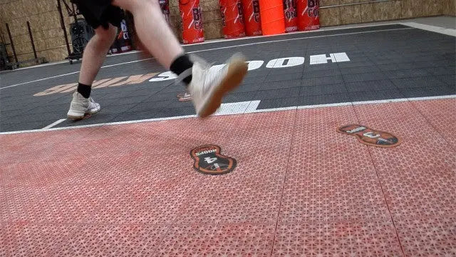Load image into Gallery viewer, HoopsKing - HoopsKing Basketball Footwork Training Mat Steps