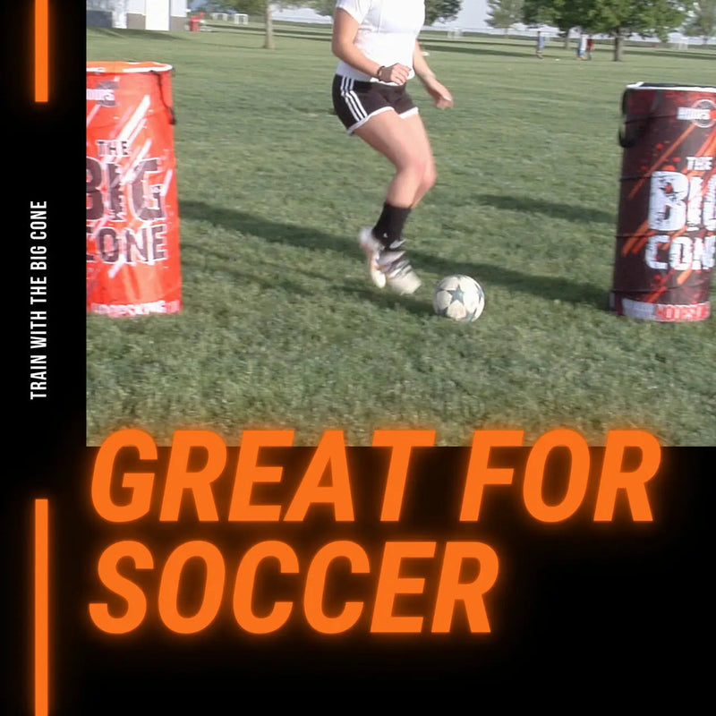 Load image into Gallery viewer, HoopsKing - The Big Cone - Pop Up Sports Defender Cone