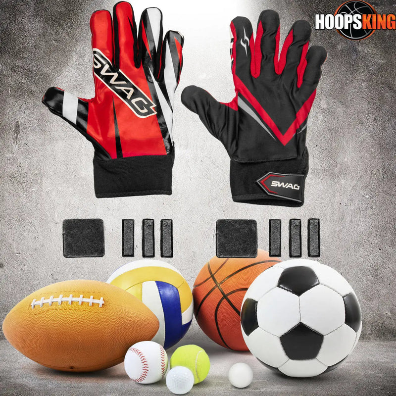 Load image into Gallery viewer, HoopsKing - S.W.A.G. Adjustable Weighted Gloves | Men Women | Finger Weights | Basketball, Fitness, Exercise