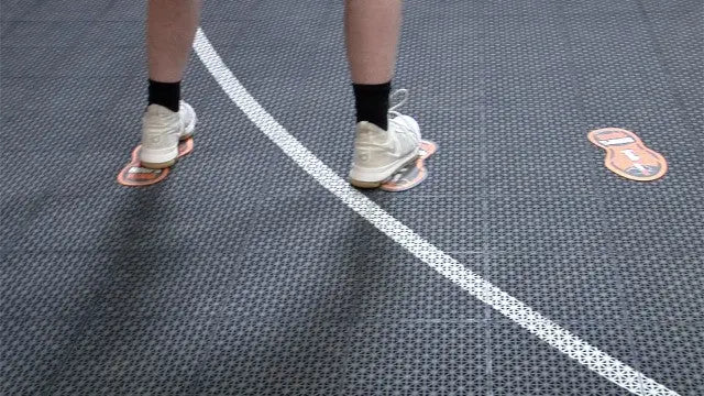 Load image into Gallery viewer, HoopsKing - HoopsKing Basketball Footwork Training Mat Steps