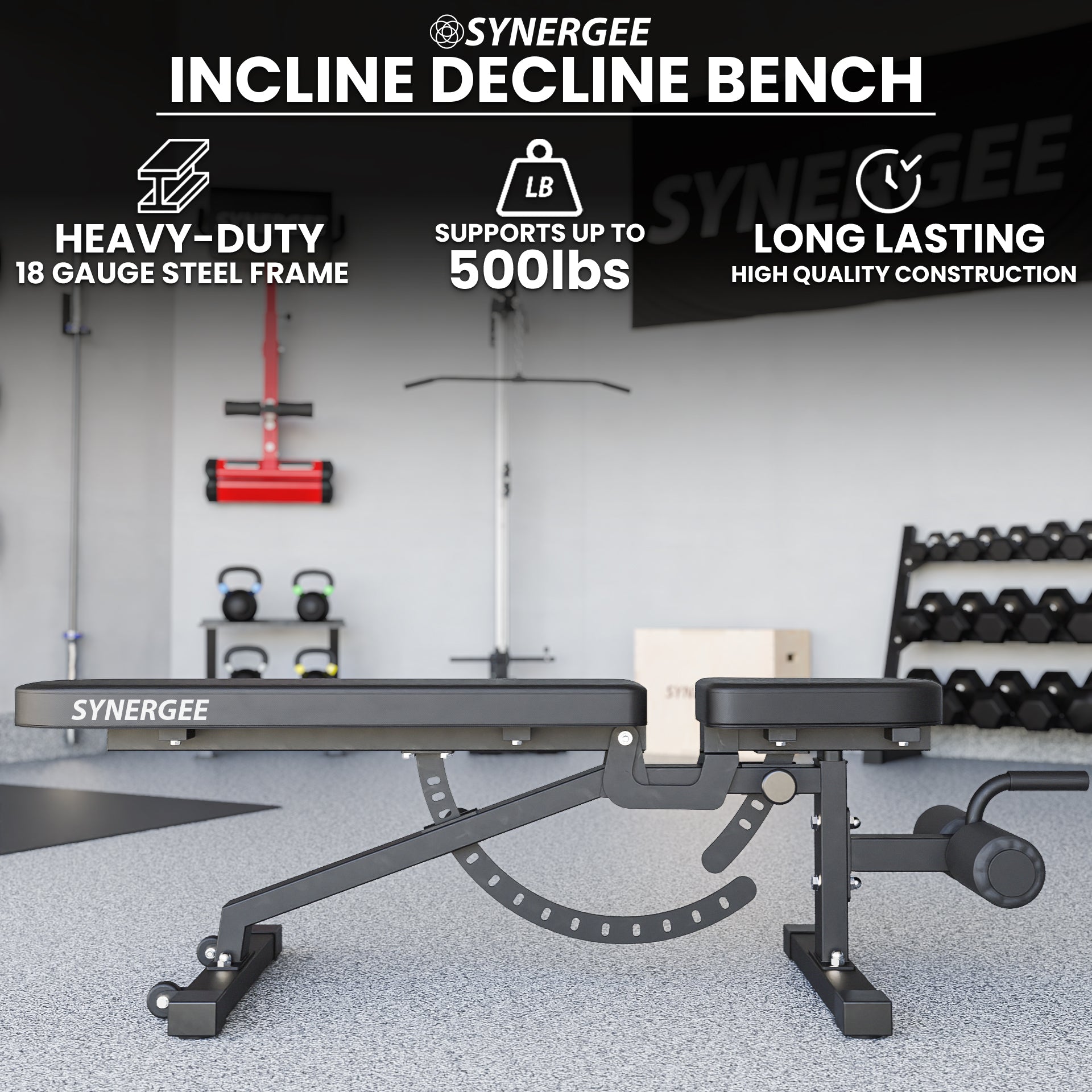 Adjustable bench decline best sale