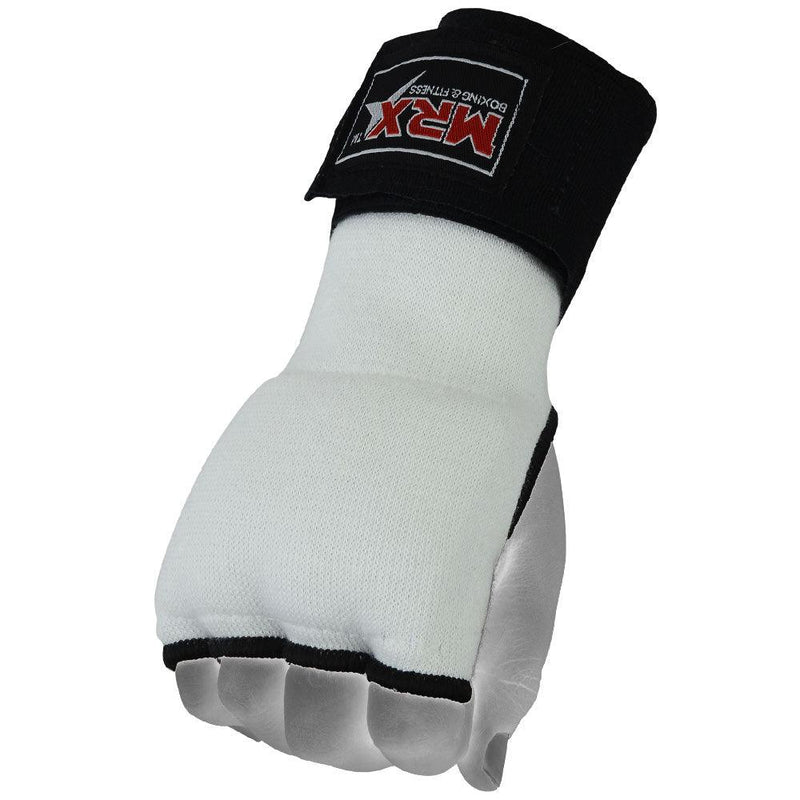 Load image into Gallery viewer, MRX - Inner Gloves With Wraps Gel Padding White