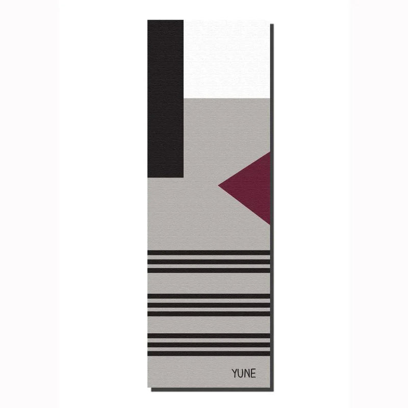 Load image into Gallery viewer, Yune Yoga - Lunar Balance — IR77 Gray Cushioned Yoga Mat