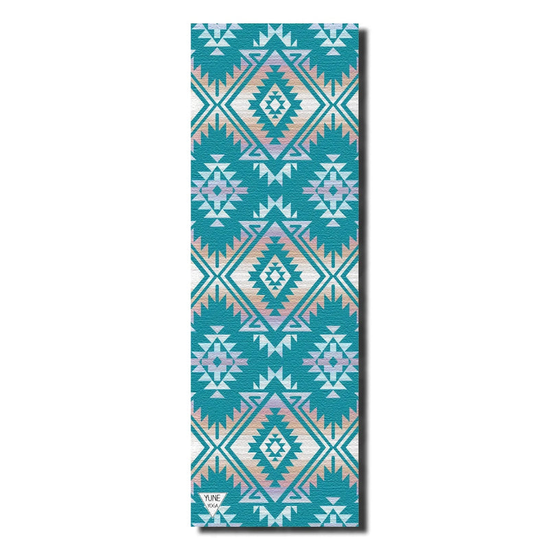 Load image into Gallery viewer, Yune Yoga - Jerome Lake Yoga Mat – 6 mm Extra Thick, Double-Sided Non-Slip, Eco-Friendly PER with Deep Blue Water Design | Yune Yoga