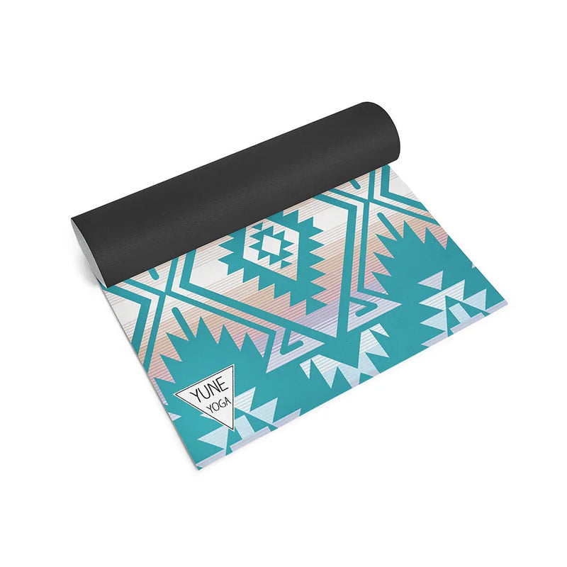 Load image into Gallery viewer, Yune Yoga - Jerome Lake Yoga Mat – 6 mm Extra Thick, Double-Sided Non-Slip, Eco-Friendly PER with Deep Blue Water Design | Yune Yoga