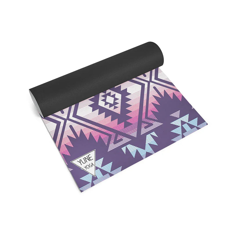 Load image into Gallery viewer, Yune Yoga - Jerome Midnight Yoga Mat – 6 mm Extra Thick, Double-Sided Non-Slip, Eco-Friendly PER with Deep Purple Midnight Design | Yune Yoga
