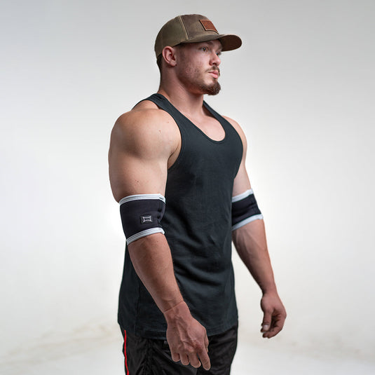Mark Bell Sling Shot- Raw Elbow Sleeves