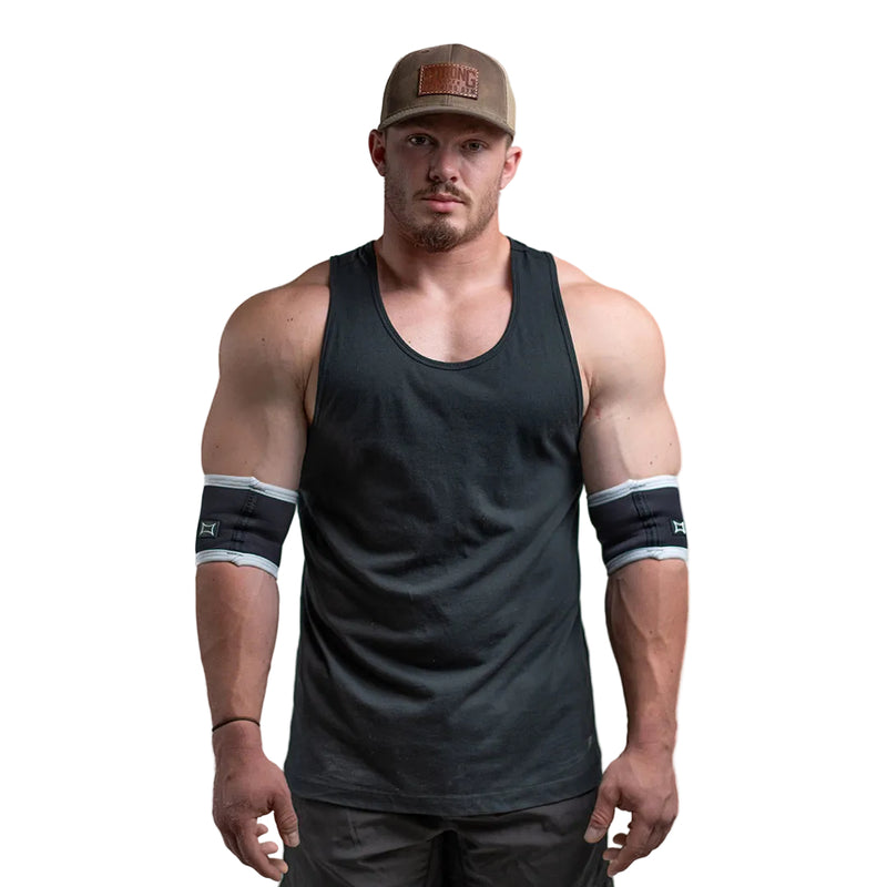 Load image into Gallery viewer, Mark Bell Sling Shot- Raw Elbow Sleeves