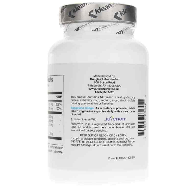 Load image into Gallery viewer, Klean Antioxidant back of bottle