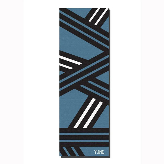 Yune Yoga - Yoga Mat | 6mm Thick | Blue | Non-Slip | Eco Friendly | Yune Yoga | KR36