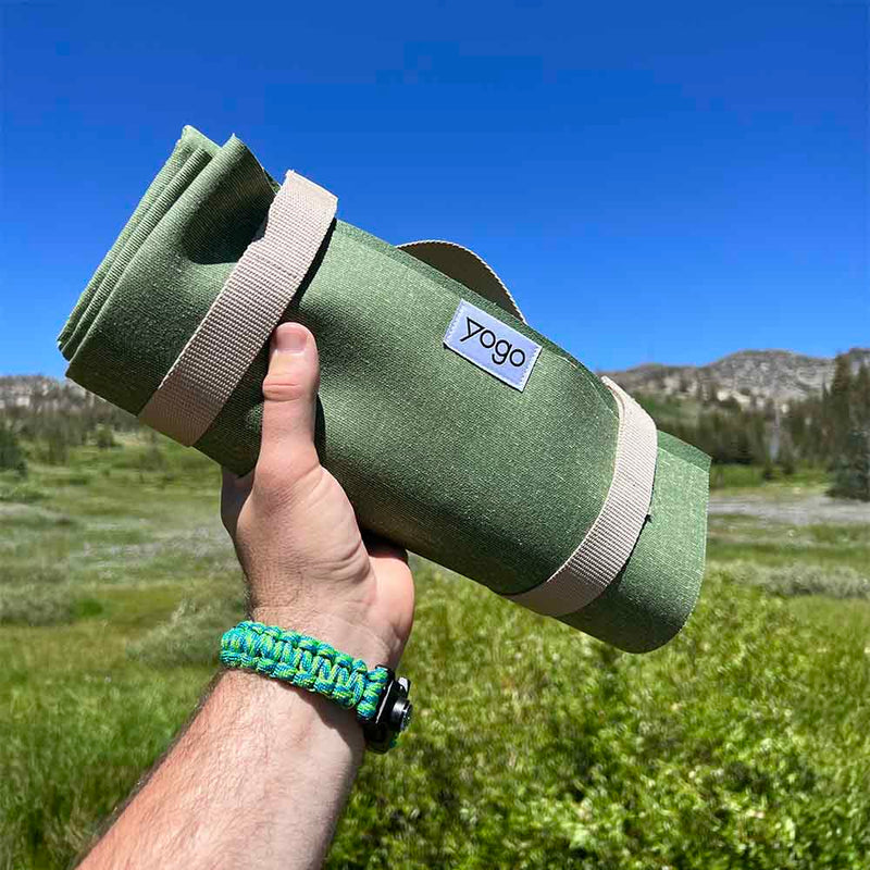 Load image into Gallery viewer, Yogo - Ultralong Folding Travel Yoga Mat with Non-Slip FSC-Certified Natural Rubber