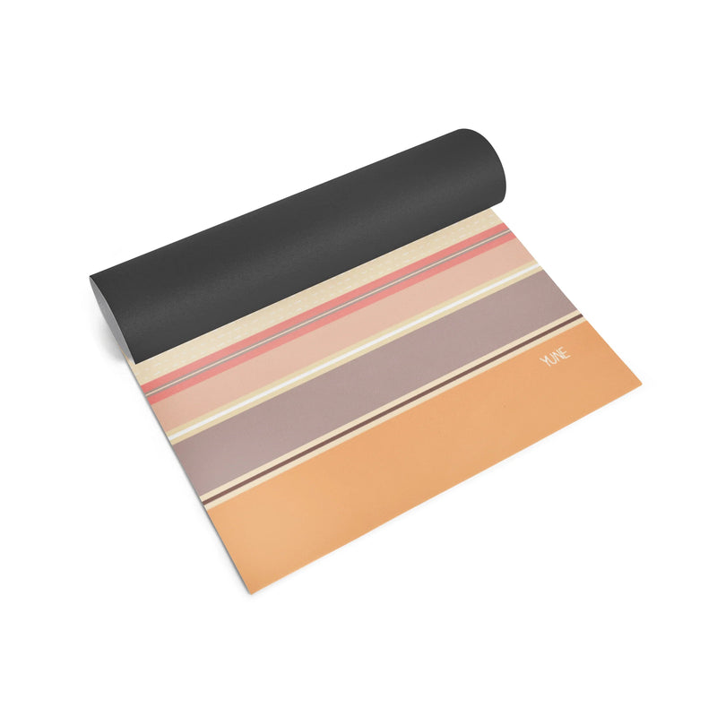 Load image into Gallery viewer, Yune Yoga - Yoga Mat | 6mm Thick | Striped | Non-Slip | Eco Friendly | Yune Yoga | Raliegh