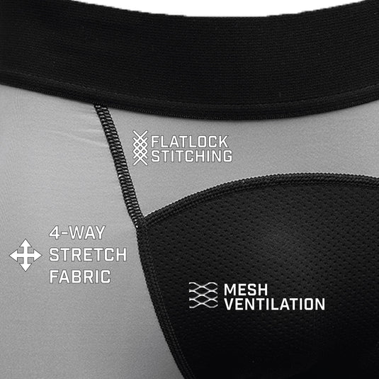 Elite Athletic Gear - Grey Compression Tights