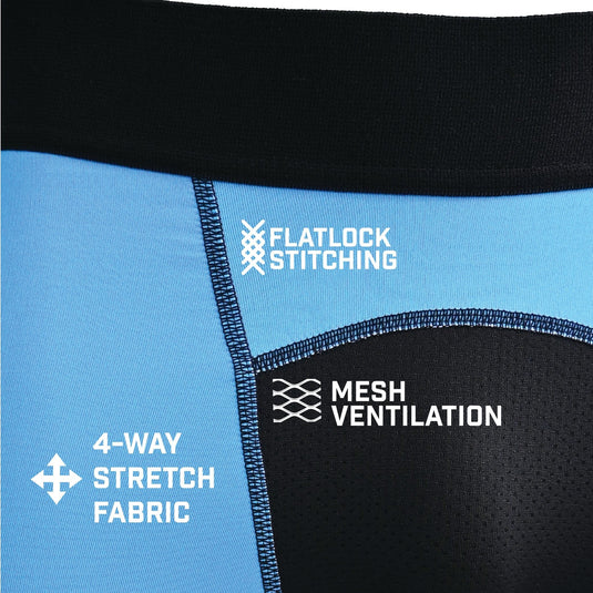 Elite Athletic Gear - Light Blue Compression Tights