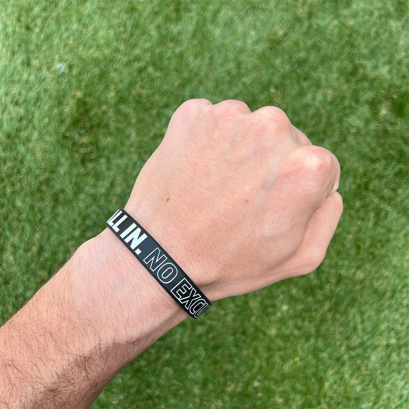 Load image into Gallery viewer, Elite Athletic Gear - All in. No excuses. Wristband